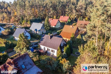 Piękny dom z kominkiem, prywatnym wyjściem do lasu