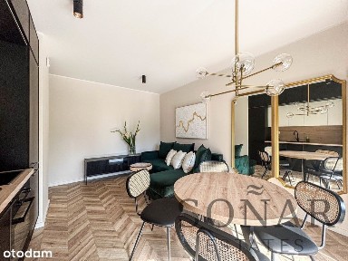 Piękny 2 pok. apartament z ogrodem | Dąbie