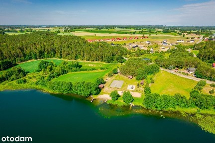 Osada na Kaszubach, dom jezioro, las, inwestycja