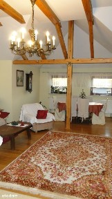 Duże mieszkanie z ogródkiem