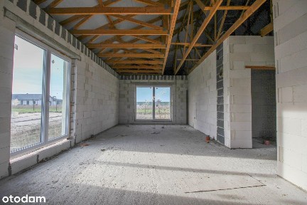 Dom stan surowy zamknięty parterowy 4 pokoje Cynkowa Polana