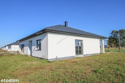 Nowy parterowy dom stan deweloperski 4 pokoje garaż