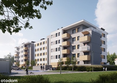 3-pokojowe mieszkanie 60,7m2 + balkon Bezpośrednio