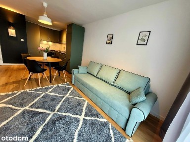 Dwupokojowe mieszkanie z balkonem w centrum miasta