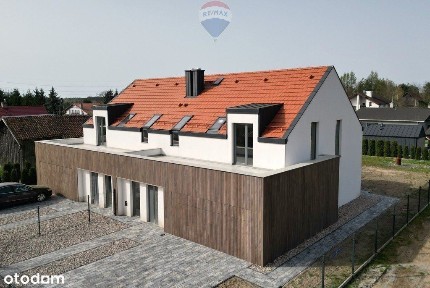 Nowoczesna połowa domu w Wójtowie