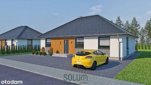 Parterowy 116,84M2 Wolnostojący Dom W Wilkowicach!