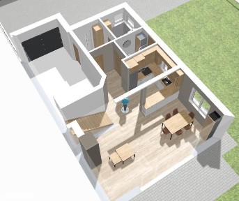 Gotowy do zamieszkania dom bliźniak w Przyjaźni