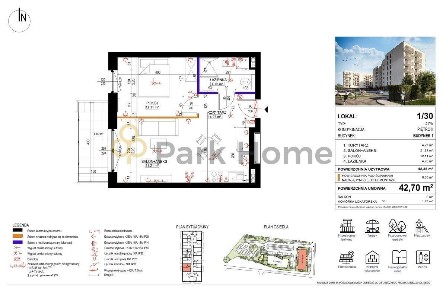 2 pokoje na I piętrze