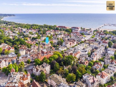 Duże mieszkanie z garażem ścisłe centrum Sopotu