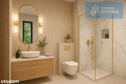 Nowoczesne 3-pokojowe mieszkanie z garderobą