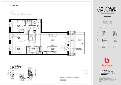 Gajowa | mieszkanie 4-pok. | C.144