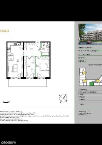 3 pok.58,80m2, Balkon 12,62 - odbiór kluczy II kw. 2026