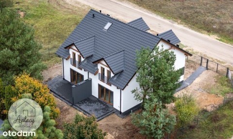 Dom przy lesie/ gaz/kanaliza/światł