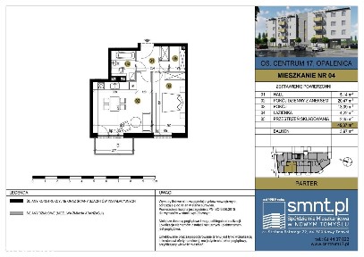 Centrum 17 | mieszkanie 2-pok. | 4