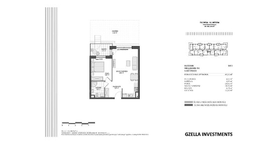 Borove Tarasy | mieszkanie 2-pok. | M9