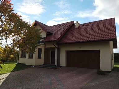 Dom jednorodzinny na wsi + hala, magazyn, pow. płocki, gm. Bodzanów