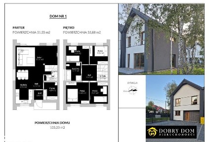 *Dom w zabudowie bliźniaczej* Sobolewo*