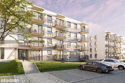 Przytulne i nowoczesne mieszkanie 2-pokojowe z balkonem