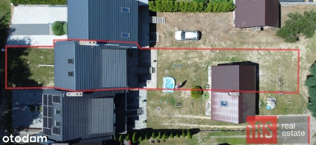 Segment w ścianie lasu tuż przy granicy m. Turku!