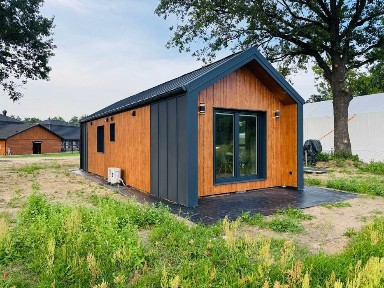 Dom całoroczny wykończony 54m2 dwie sypialnie