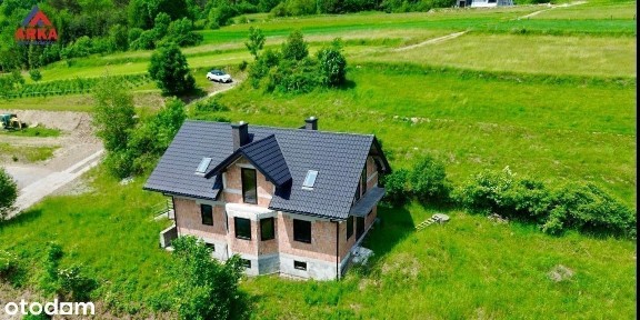 Nowy dom na dużej działce 2km od Mszany Dolnej