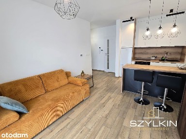 Umeblowane mieszkanie w nowym bloku+parking+taras.