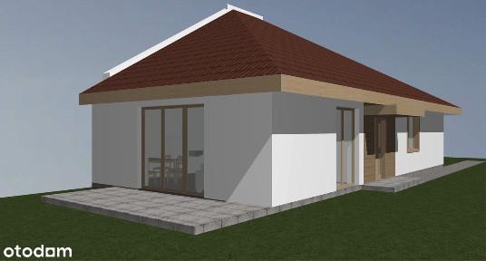 Budynek 147m2 na działce 298m2 Lutomiersk Centrum ul. Stodolniana