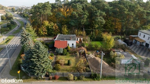 Dom przy lesie, duża działka, garaż