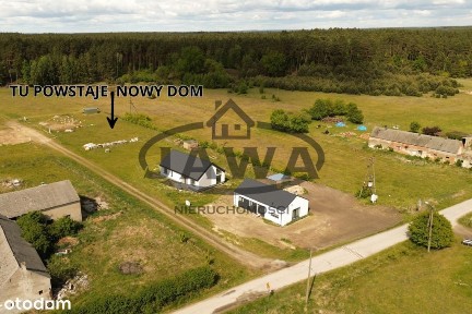 dom w stanie deweloperskim-w trakcie budowy