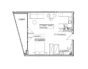 Mieszkanie Osiedle Nad Odrą - 46,26 m² - 0% PCC! 0% PROWIZJI!