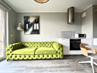 Słoneczne mieszkanie 41m² z garażem, 2 ogródki.