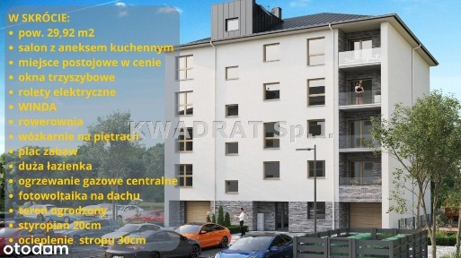 Mieszkanie Kępno - pow. 29,92 m2