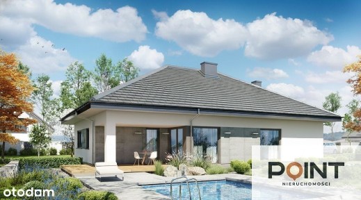 Nowoczesny dom 142 m² przy samym lesie