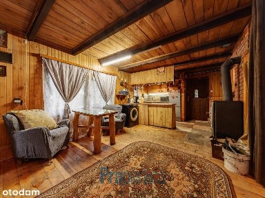 * Domek w otulinie zieleni z dobrą komunikacją *