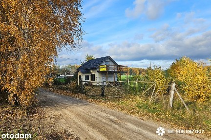 Na sprzedaż przytulny dom z działką 1000m2 w sąsiedztwie lasów