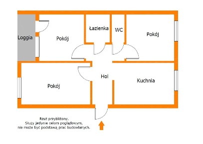 3 pokoje do własnej aranżacji - Legii Wrzesińskiej