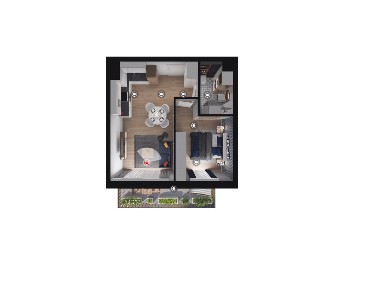 2 pok. 38m2 + balkon | Idealne miejsce - spokój i 15 min do centrum