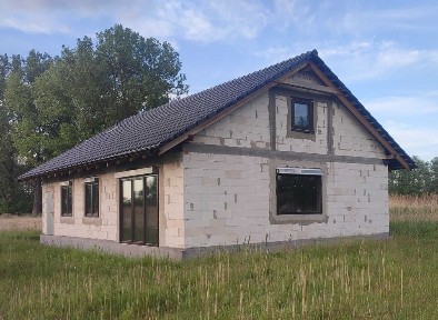 Dom parterowy w stanie surowym zamkniętym - Zielona Góra