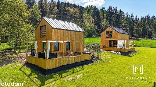 Drewniany domek w górach | 75 m2 | Rychwałd