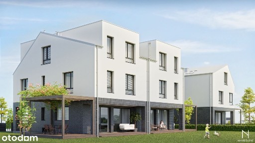 Nowoczesny dom 174,4 m² z garażem i tarasem