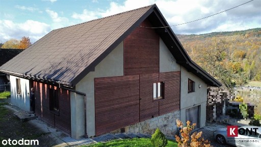 Stróża/ ok. Myślenic/ dom 110 m2/ garaż