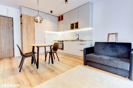 Studio na wynajem, ul. Gwiaździsta, 34 m2, Balkon, wysoki standard