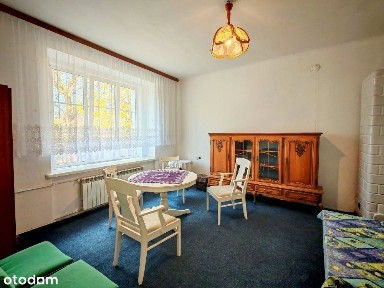 Kawalerka na parterze/piec węglowy/43,5m2Dyrekcja