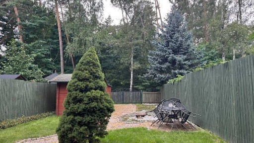 Mieszkanie z ogródkiem przy lesie.