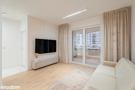 Nowe i eleganckie 2-pokojowe mieszkanie. Bądź pierwszym najemcą.