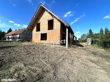 Zbrosławice, spokojna okolica, dwa domy na sprzed