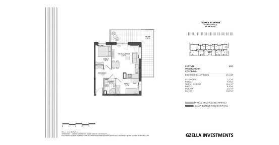 Borove Tarasy | mieszkanie 3-pok. | M20