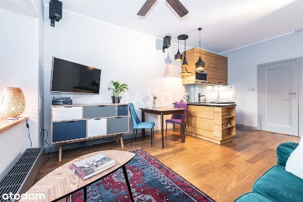 Urokliwe mieszkanie w kamienicy na Saskiej Kępie