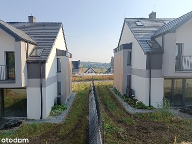 Bliźniak 129m2, poddasze 20 m2, ogrzewanie podłogowe