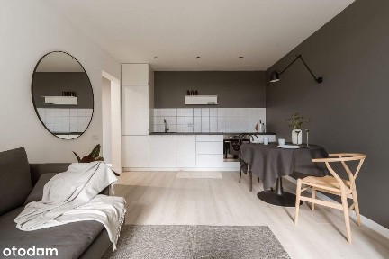 Kompaktowe 2 pokojowe mieszkanie + kuchnia + balkon, do wprowadzenia